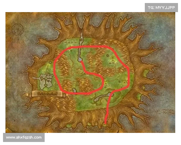 魔兽世界怀旧服：探索地图中心，揭秘未知领域